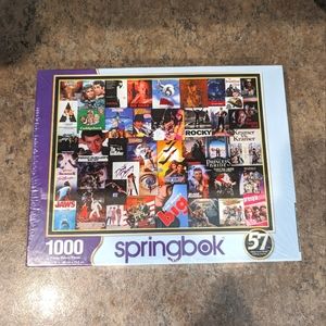 NEW 80's Movies 1000 Piece Puzzle Sealed